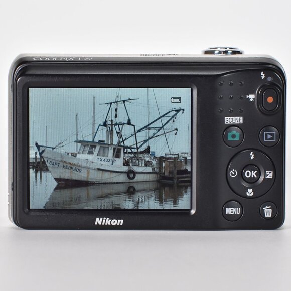 Nikon COOLPIX L27 Digital Camera 16.1MP 5x Optical Zoom HD Video 32GB SD - Picture 6 of 16